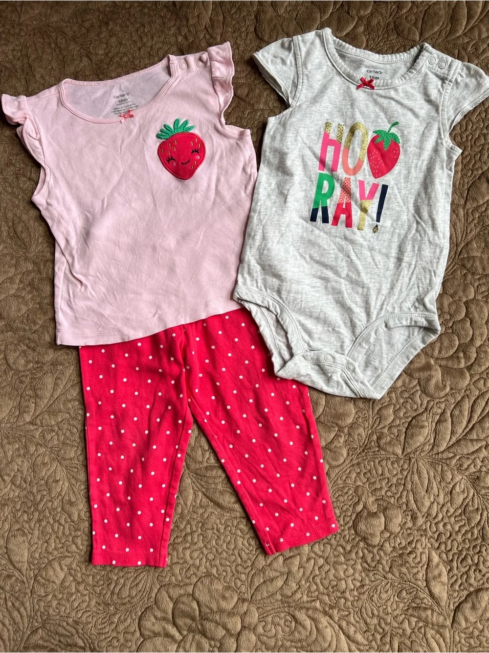 Carter’s 18 months Baby girl clothes bundle